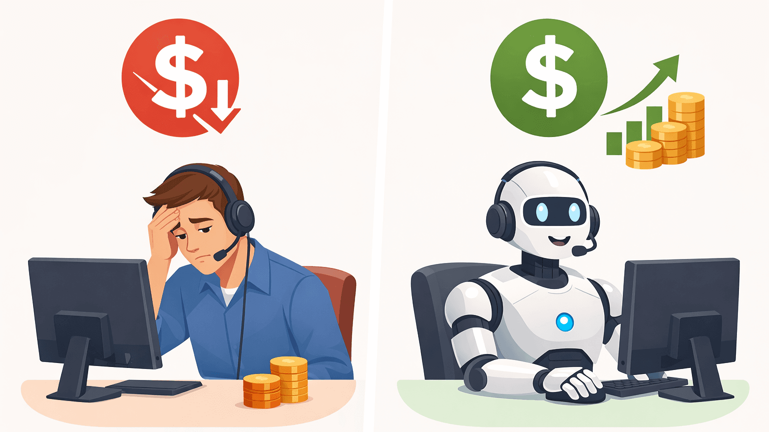 چگونه هوش مصنوعی هزینههای مرکز تماس را کاهش میدهد؟
